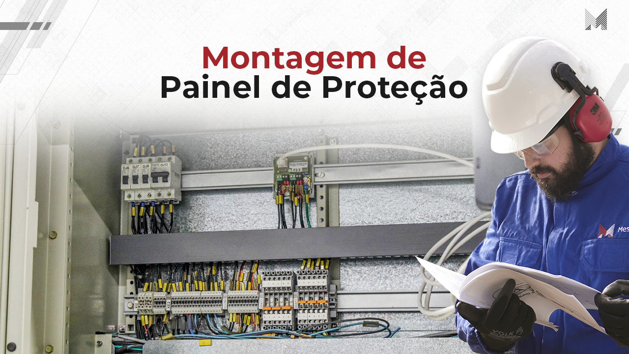 Montagem de Painéis de Proteção Padrão Concessionária